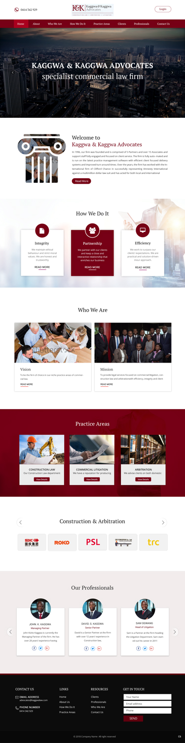 Web Design by pb for this project | Design #19411611