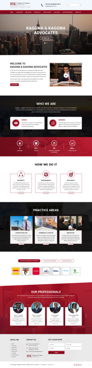 Web Design by pb for this project | Design: #19411612