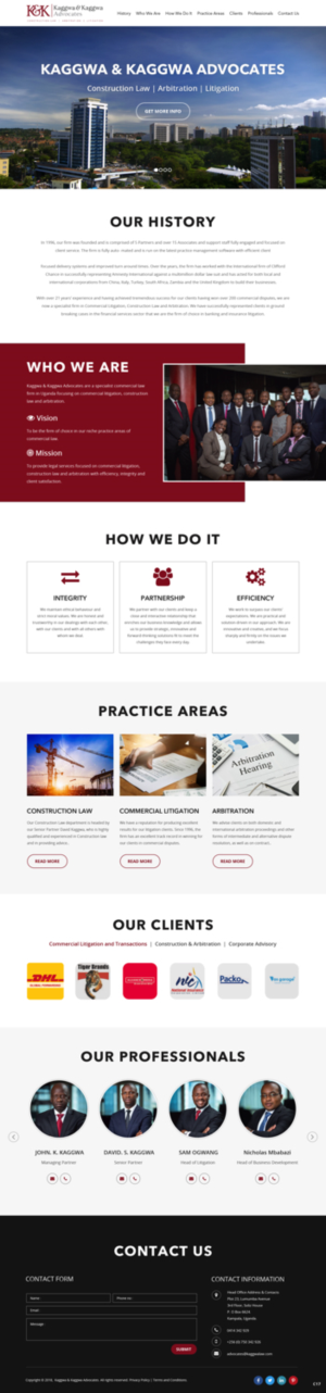 Web Design by pb for this project | Design: #19411613