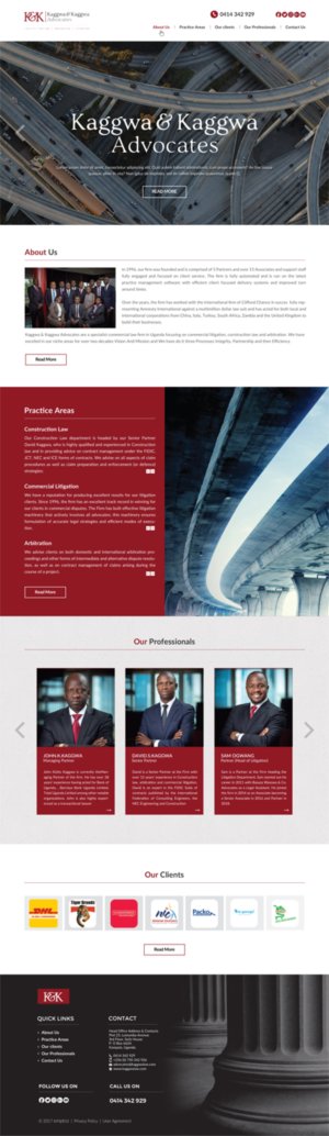 Web Design by chandrayaan.creative for this project | Design: #19407704