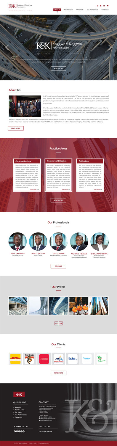 Web Design by chandrayaan.creative for this project | Design #19427658