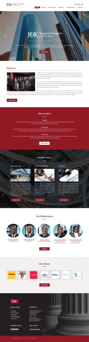 Web Design by chandrayaan.creative for this project | Design: #19494504