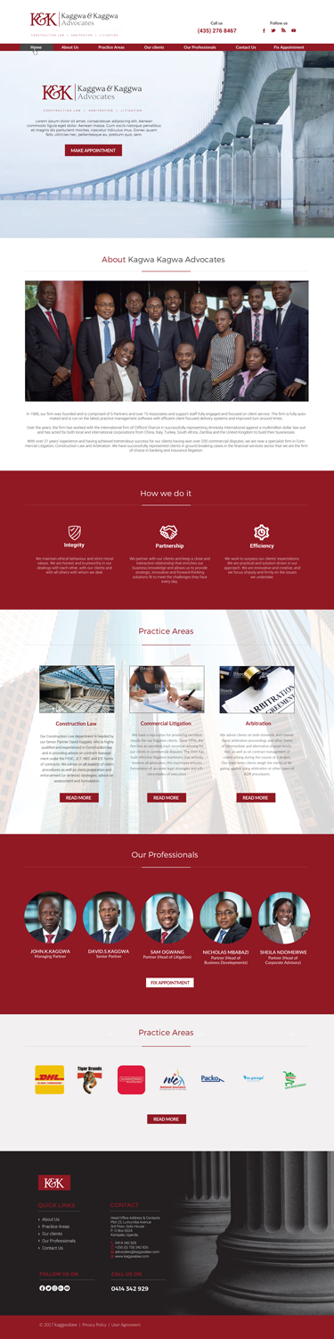 Web Design by chandrayaan.creative for this project | Design #19517620
