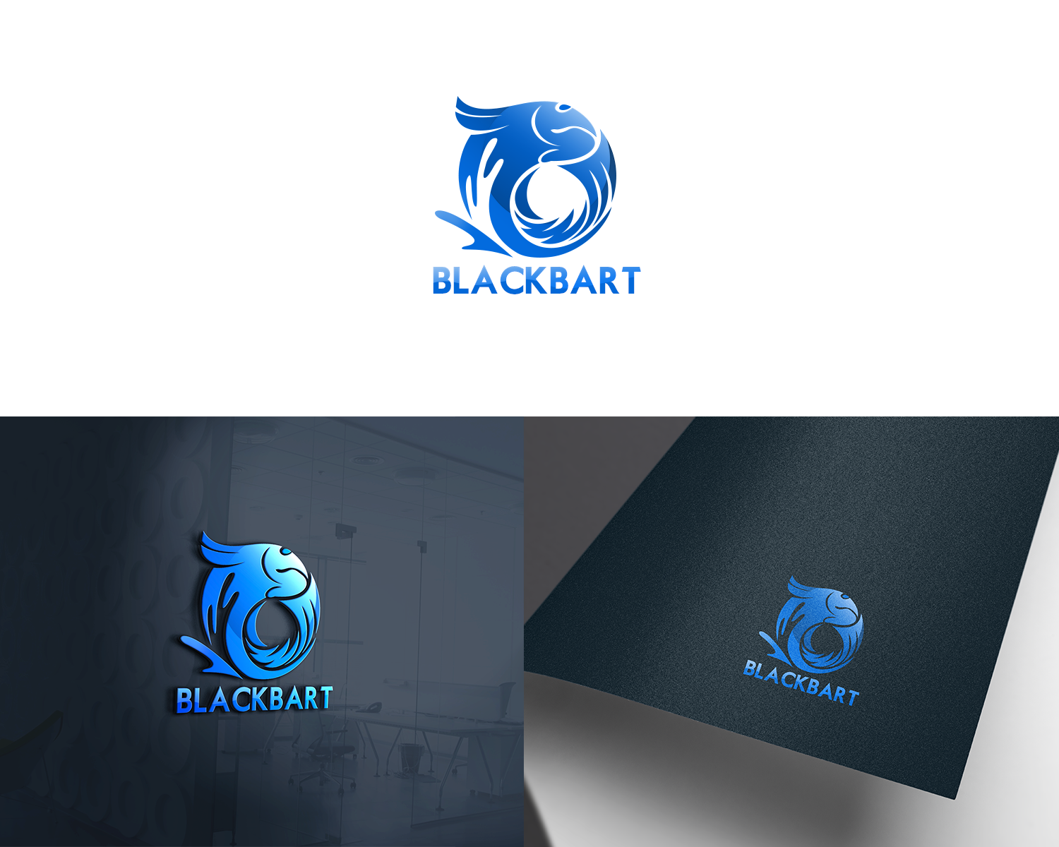 Logo Design by DH PROJECT for Black Bart International | Design #19406372