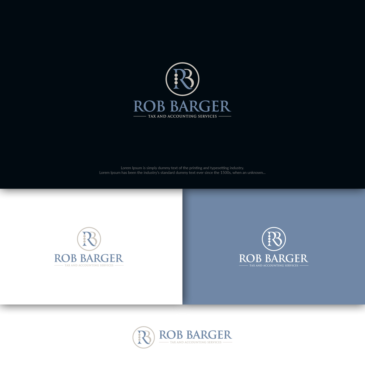 Logo Design by ideaz2050 for Barger Tax & Accounting LLC | Design #19402202
