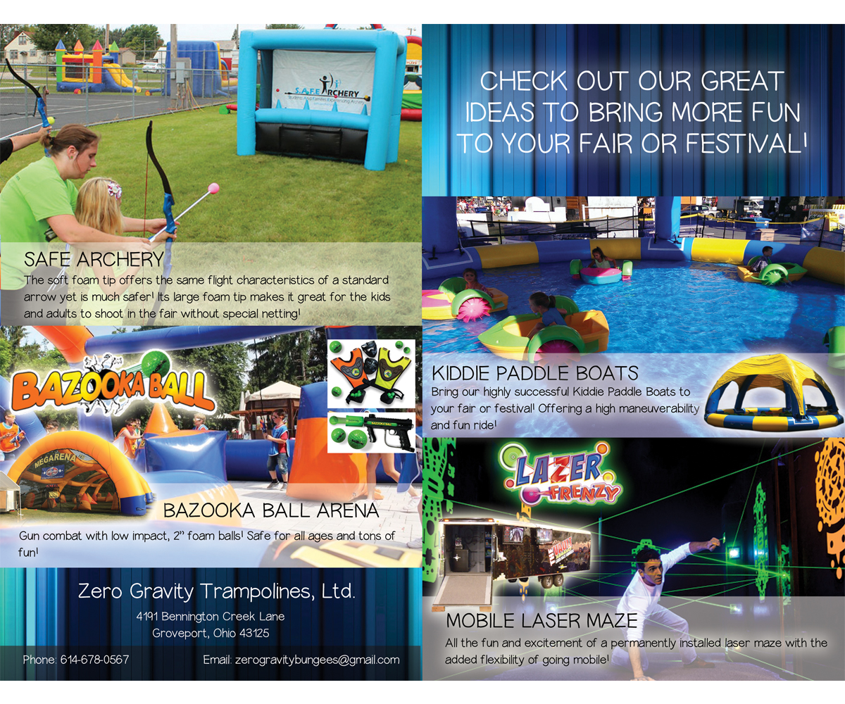 Diseño Gráfico por Sandaru para Zero Gravity Trampolines, Ltd. | Diseño #2898840