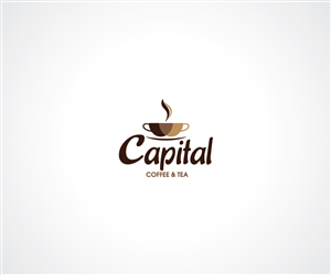 Capital Coffee & Tea | Logo Design by Lourde Xavier