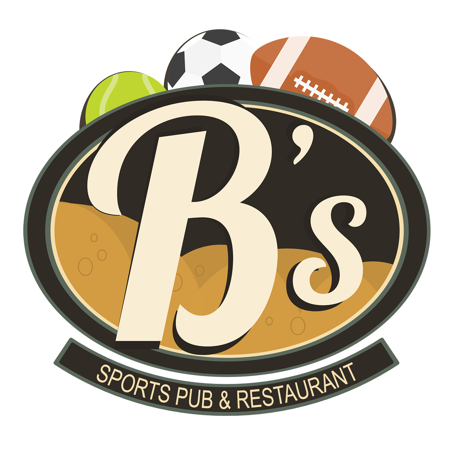 Logo Design by Mackiel B. for Brews and Food LLC DBA B’s | Design #19461875