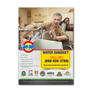 Design de Flyer par debdesign pour One Stop Dry Out, LLC | Design : #19451638