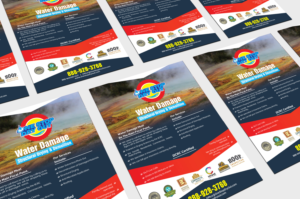 Flyer Design by Fusionex Studio for One Stop Dry Out, LLC | Design: #19432083