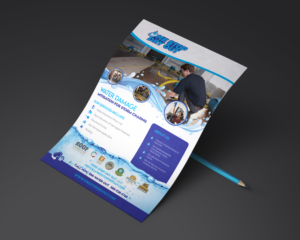 Design de Flyer par ilovedesign1 pour One Stop Dry Out, LLC | Design : #19408617