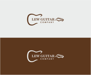 Lew Guitar Company | Logo-Design von Logocraft