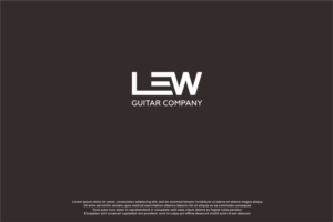 Lew Guitar Company | Logo Design by nusdofficial