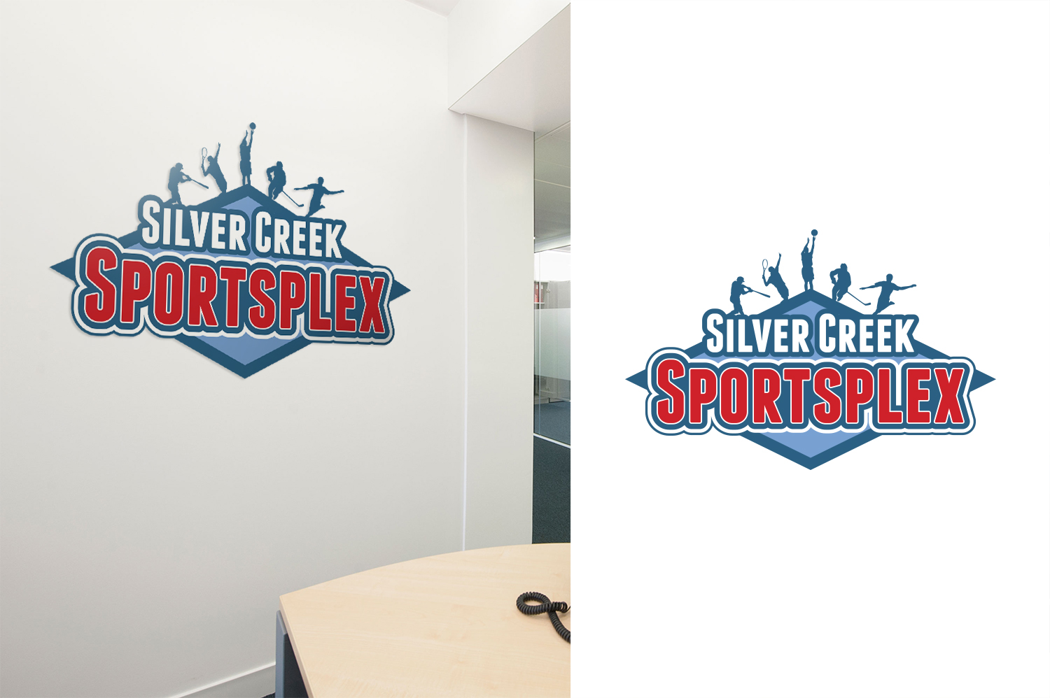 Logo Design by Grafactory for Silver Creek Sportsplex | Design #19442512