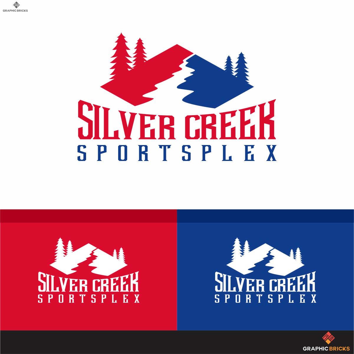Logo Design by Graphic Bricks for Silver Creek Sportsplex | Design #19409096