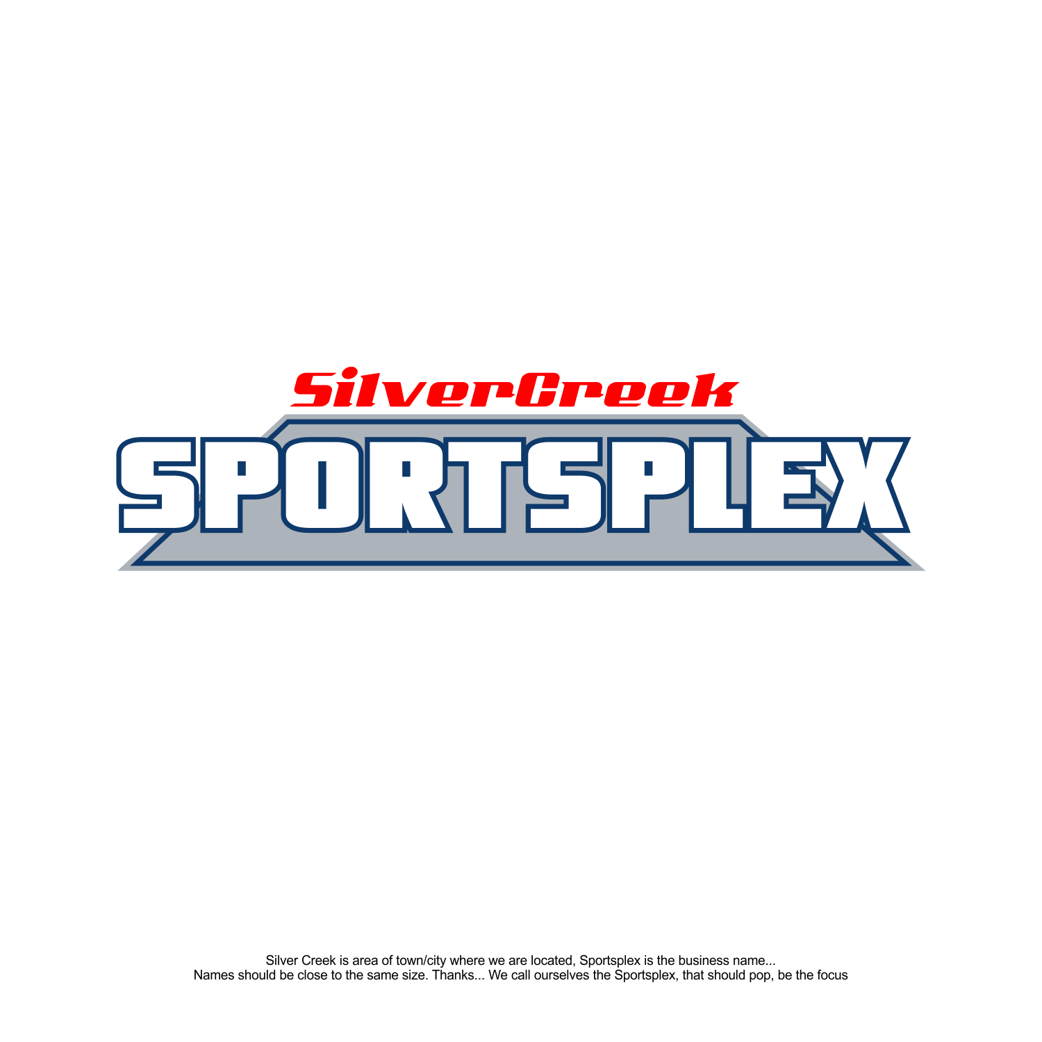 Logo Design by TFSHcreatives for Silver Creek Sportsplex | Design #19472967