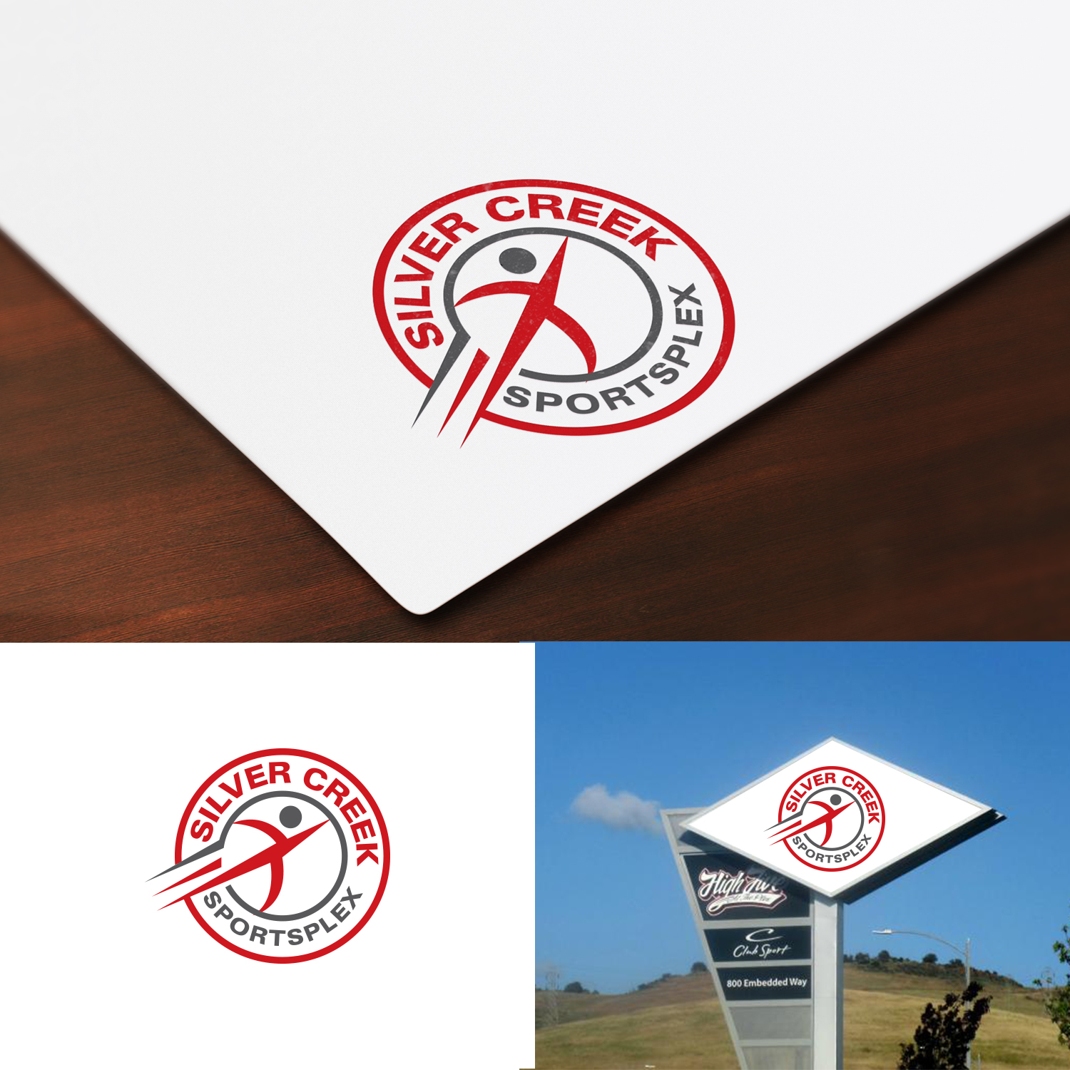 Logo Design by Maxo-Biz for Silver Creek Sportsplex | Design #19410399
