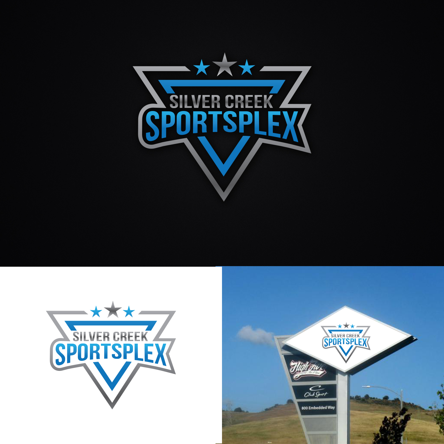 Logo Design by Maxo-Biz for Silver Creek Sportsplex | Design #19446440