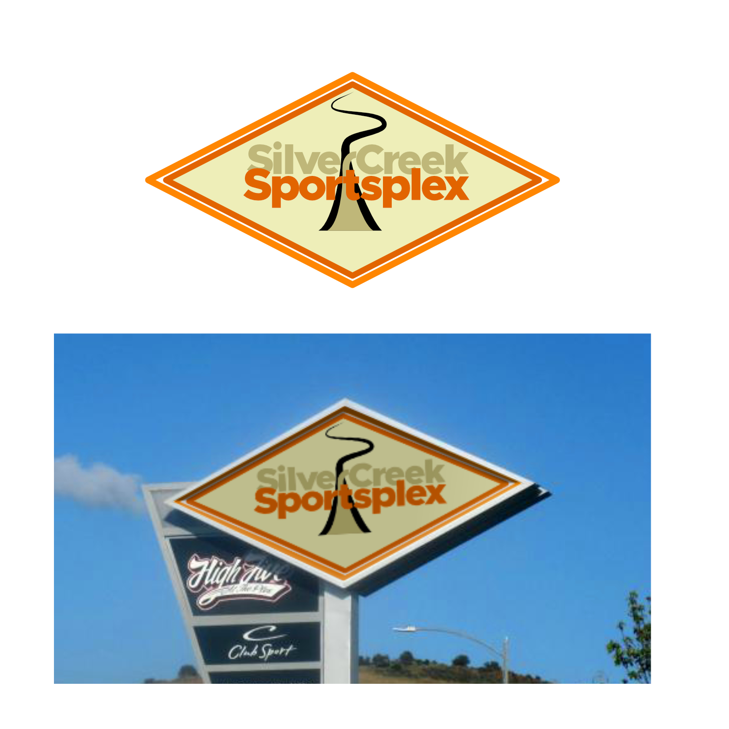 Logo-Design von Pvalente Graphic Arts für Silver Creek Sportsplex | Design #19469697