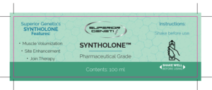 Syntholone™ | Label Design by Martin Alonso