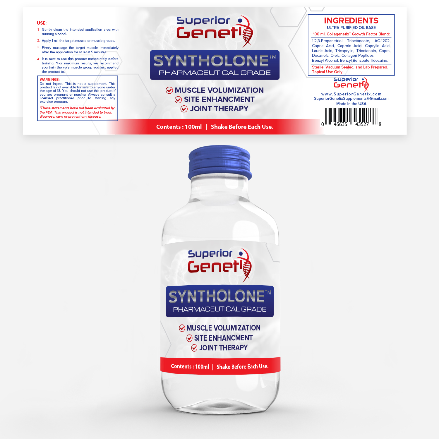 Label Design by Maxo-Biz for Nutraceutical Supplies, Inc | Design #19506612