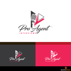Pro Agent Interviews | Logo Design by Graphic Bricks