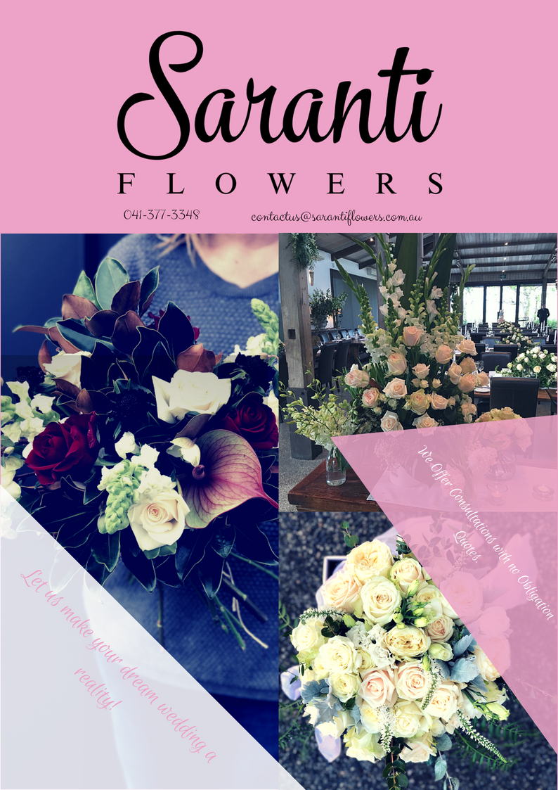 Diseño de Flyer por IamArtness para Saranti Flowers | Diseño #19413618