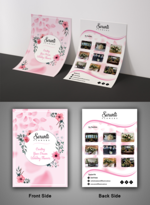 Flyer Design by ecorokerz for Saranti Flowers | Design #19419341