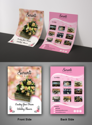 Flyer Design by ecorokerz for Saranti Flowers | Design: #19419351