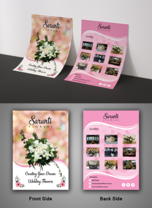 Flyer Design by ecorokerz for Saranti Flowers | Design: #19419355