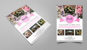 Diseño de Flyer por SAI DESIGNS para Saranti Flowers | Diseño: #19418208