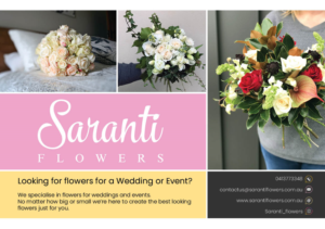 Flyer Design by sp3l4 for Saranti Flowers | Design #19408086
