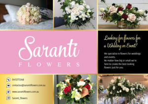 Diseño de Flyer por sp3l4 para Saranti Flowers | Diseño: #19410492