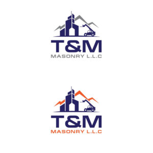 T&M  MASONRY L.L.C  | Logo Design by aspiremedia