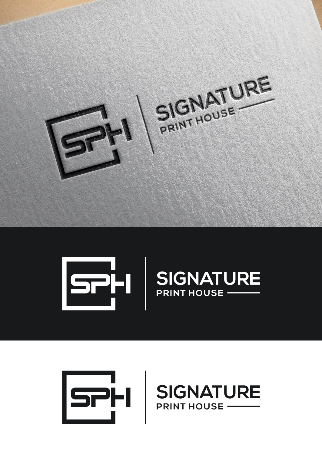 Logo Design by semogaawet 2 for Signature 22 Printing | Design #19542897