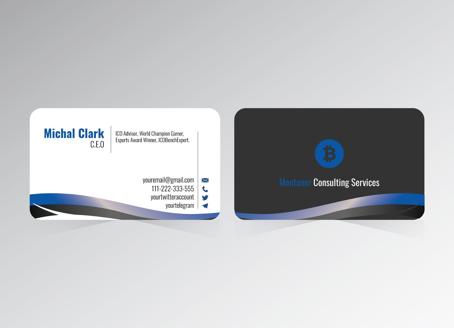 Business Card Design by Farrukh Noman for this project | Design #19472360