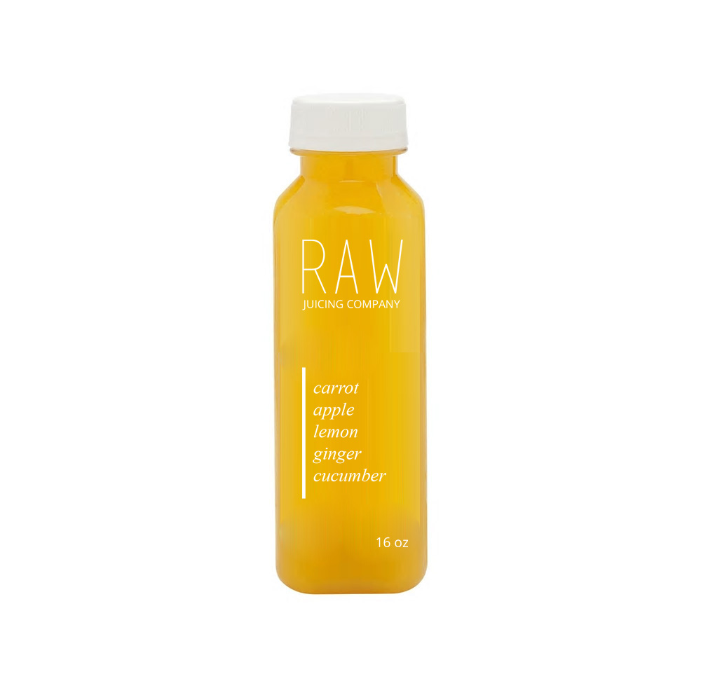 Label Design by maricreatives for RAW juicing company | Design #19554318