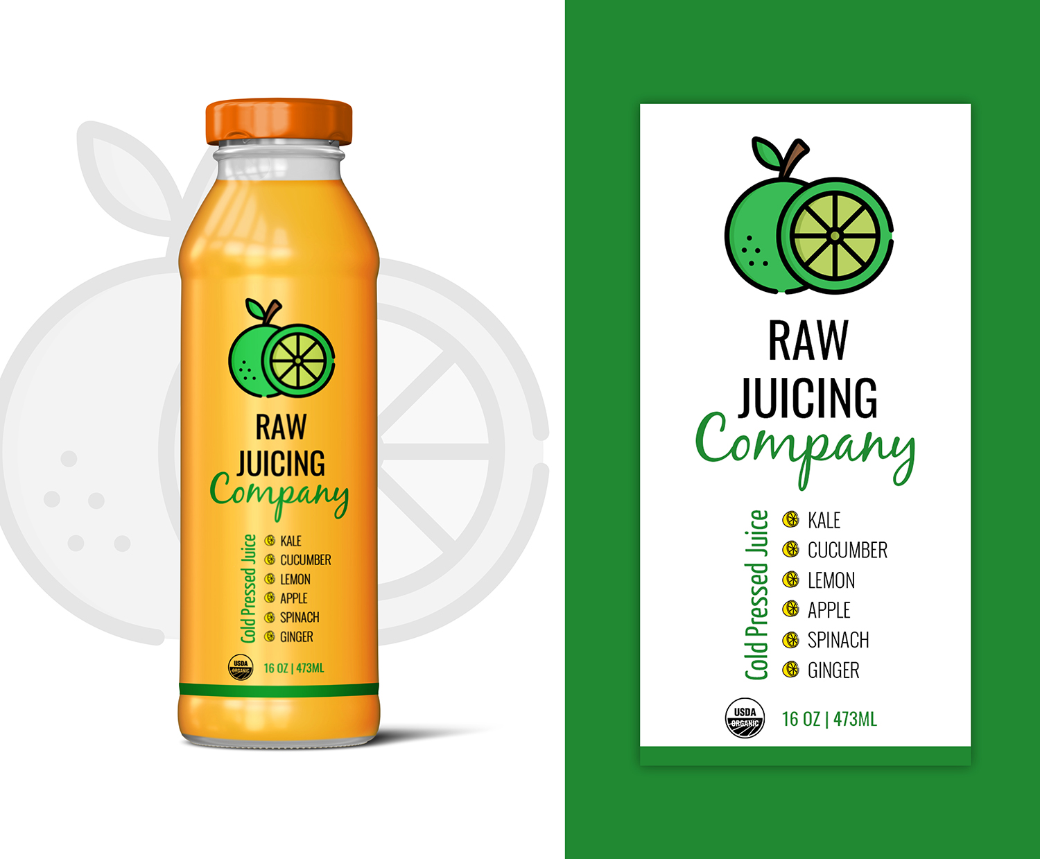 Label Design by SAI DESIGNS for RAW juicing company | Design #19480135