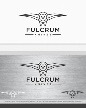 Fulcrum Knives | Logo Design by AD-X