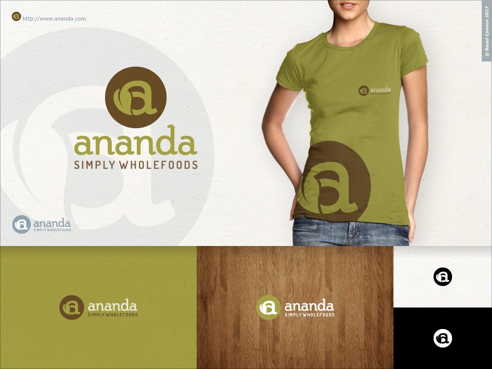 Logo Design by Raoul Camion for ANANDA  | Design #19445099