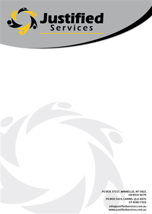 Stationery Design by Raven Designs 2024 for Justified Services Pty Ltd | Design: #2893371