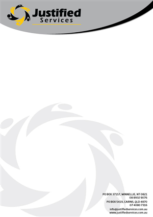 Stationery Design by Raven Designs 2024 for Justified Services Pty Ltd | Design: #2898558