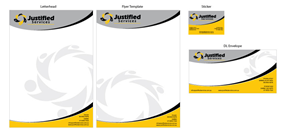 Stationery Design by Raven Designs 2024 for Justified Services Pty Ltd | Design: #2917696