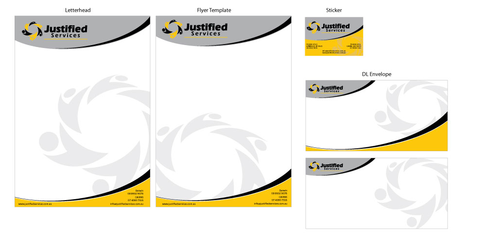 Diseño de Papelería por Raven Designs 2024 para Justified Services Pty Ltd | Diseño #2920524
