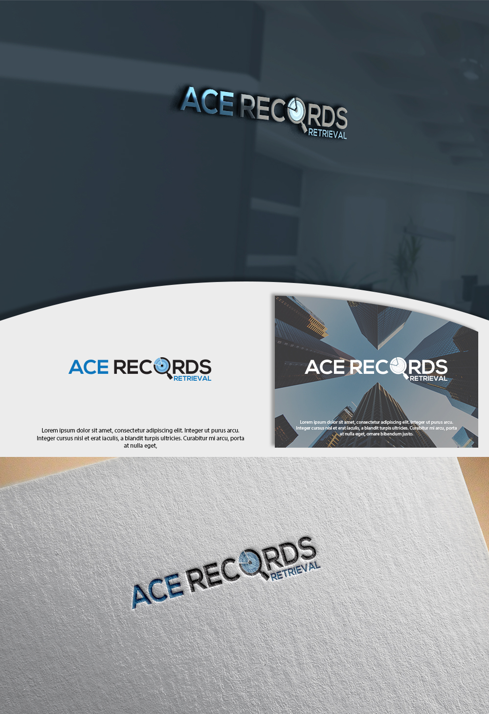 Logo Design for Ace/Ace Records Retrieval by Studio Design