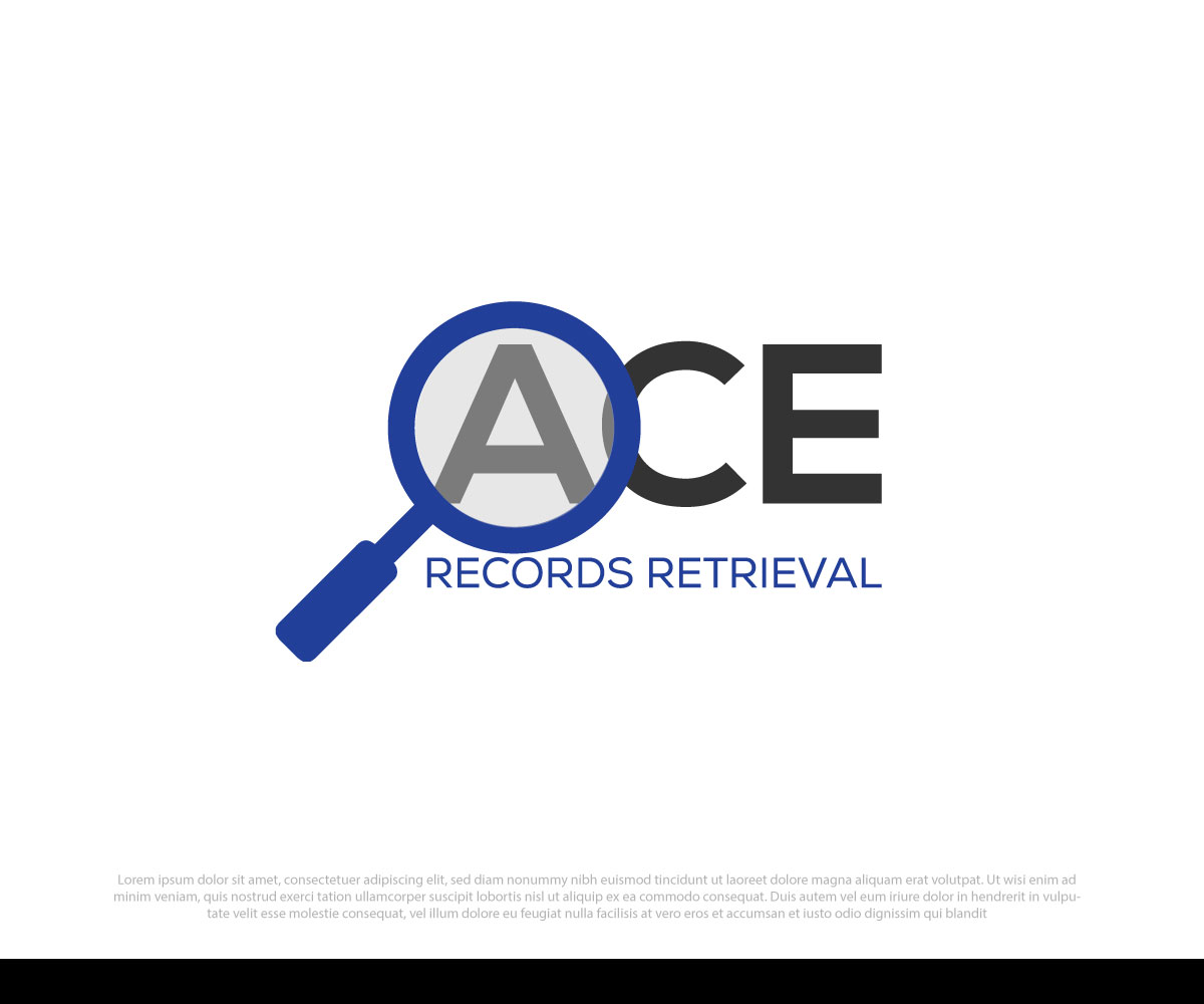 Logo-Design von Md Amran Hossain für Ace Records Retrieval, LLC | Design #19437067