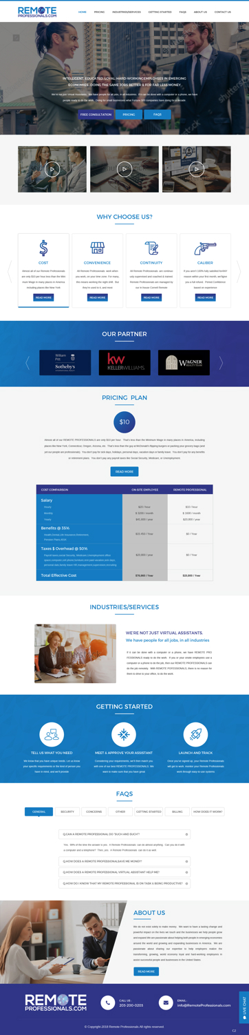 Wordpress Design by pb for this project | Design #19421396