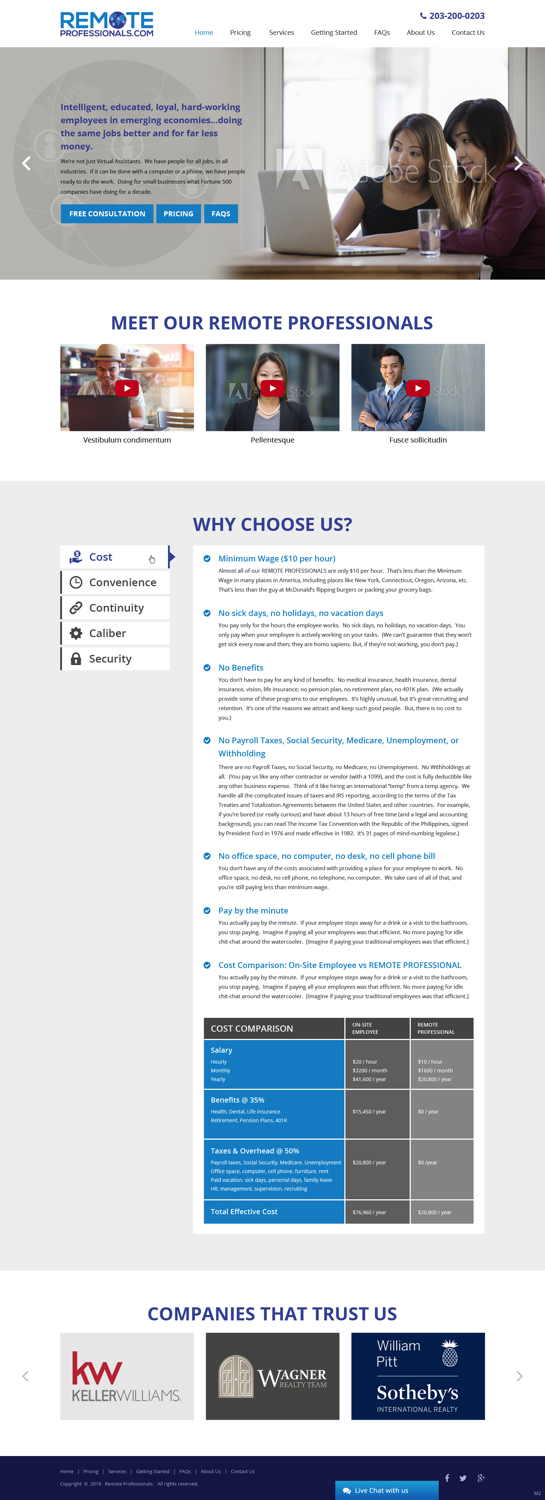 Wordpress Design by pb for this project | Design #19421406