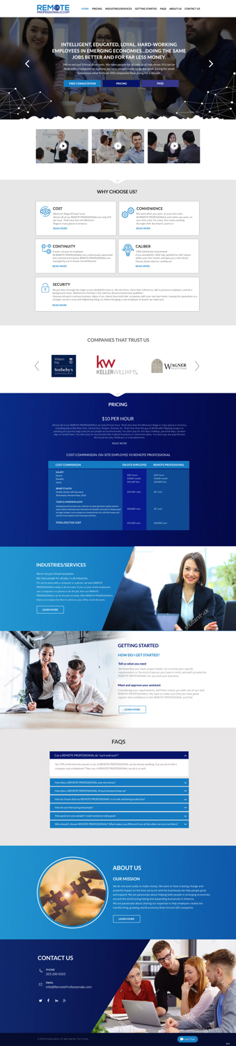 Wordpress Design by pb for this project | Design #19421408