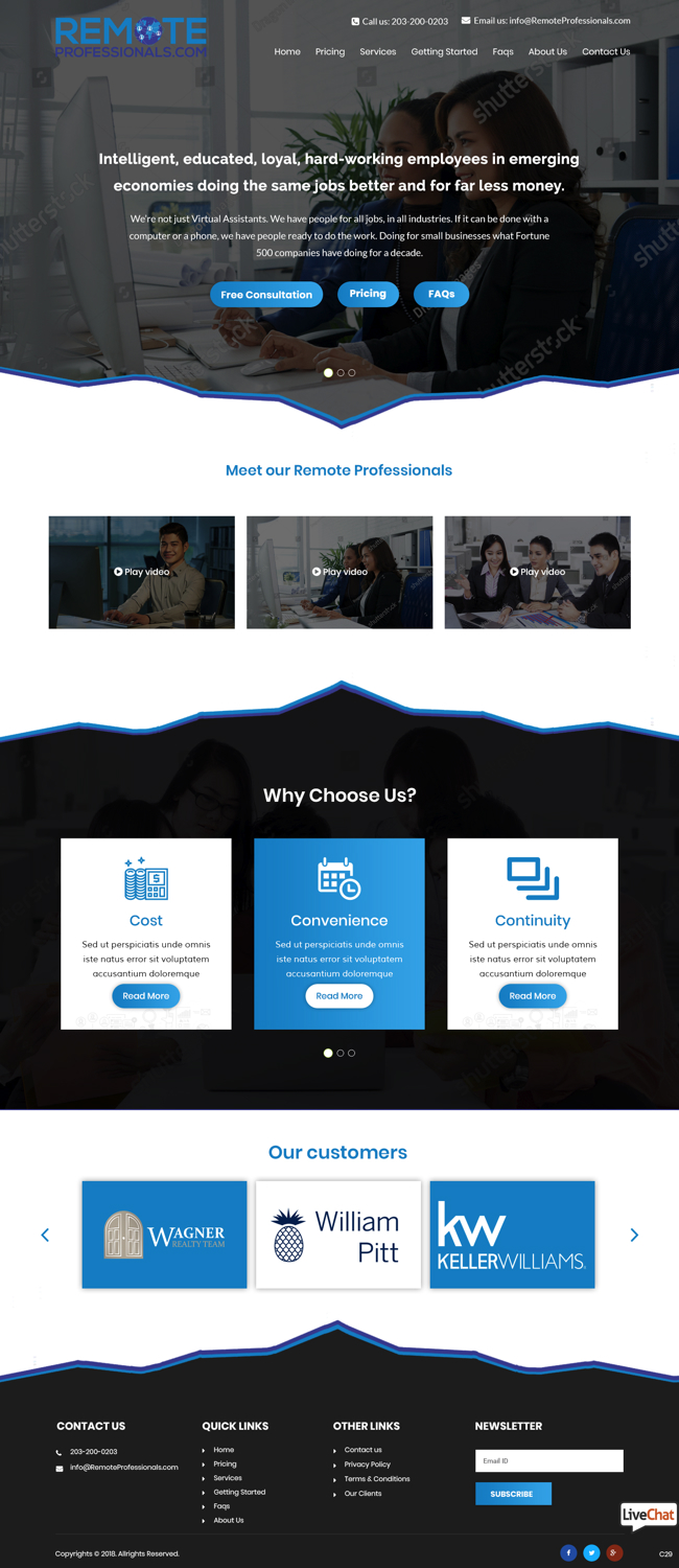 Wordpress Design by pb for this project | Design #19431182